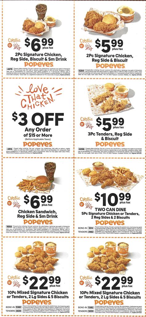 popeyes coupon|popeyes printable promo code 2023.